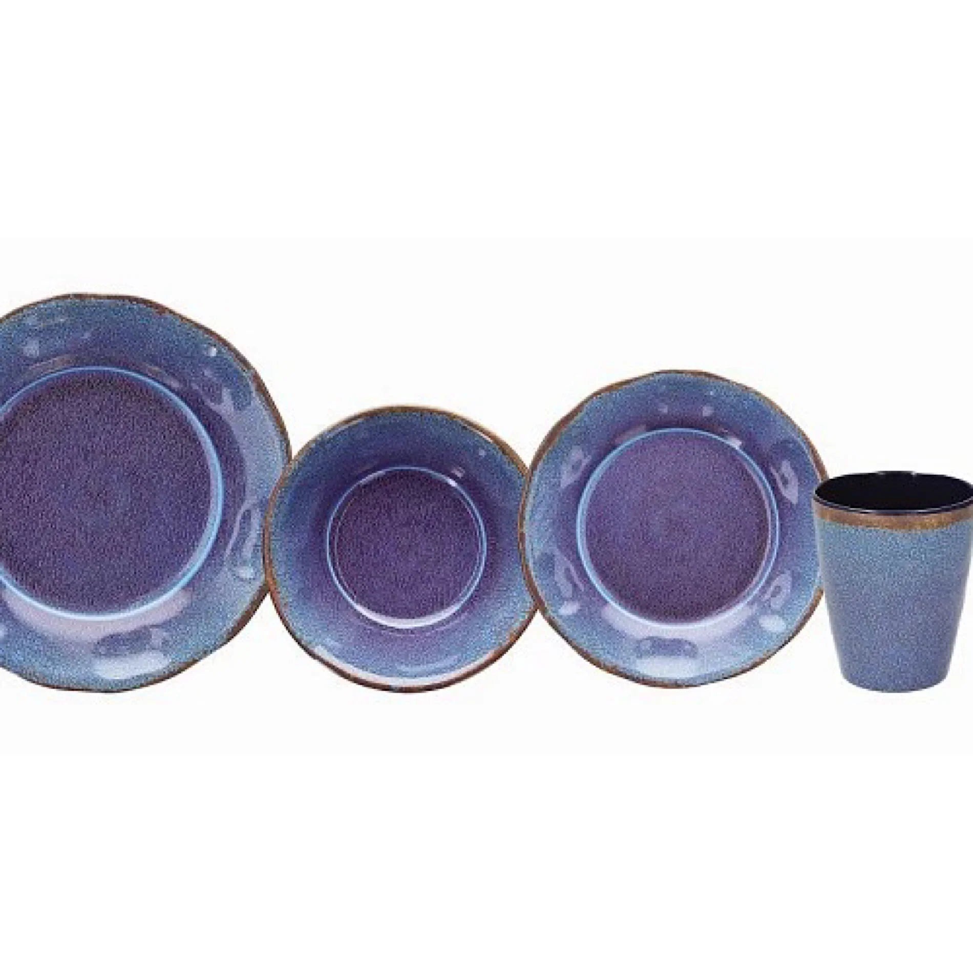 Tognana Table Set 16pcs Show Pla Craquele